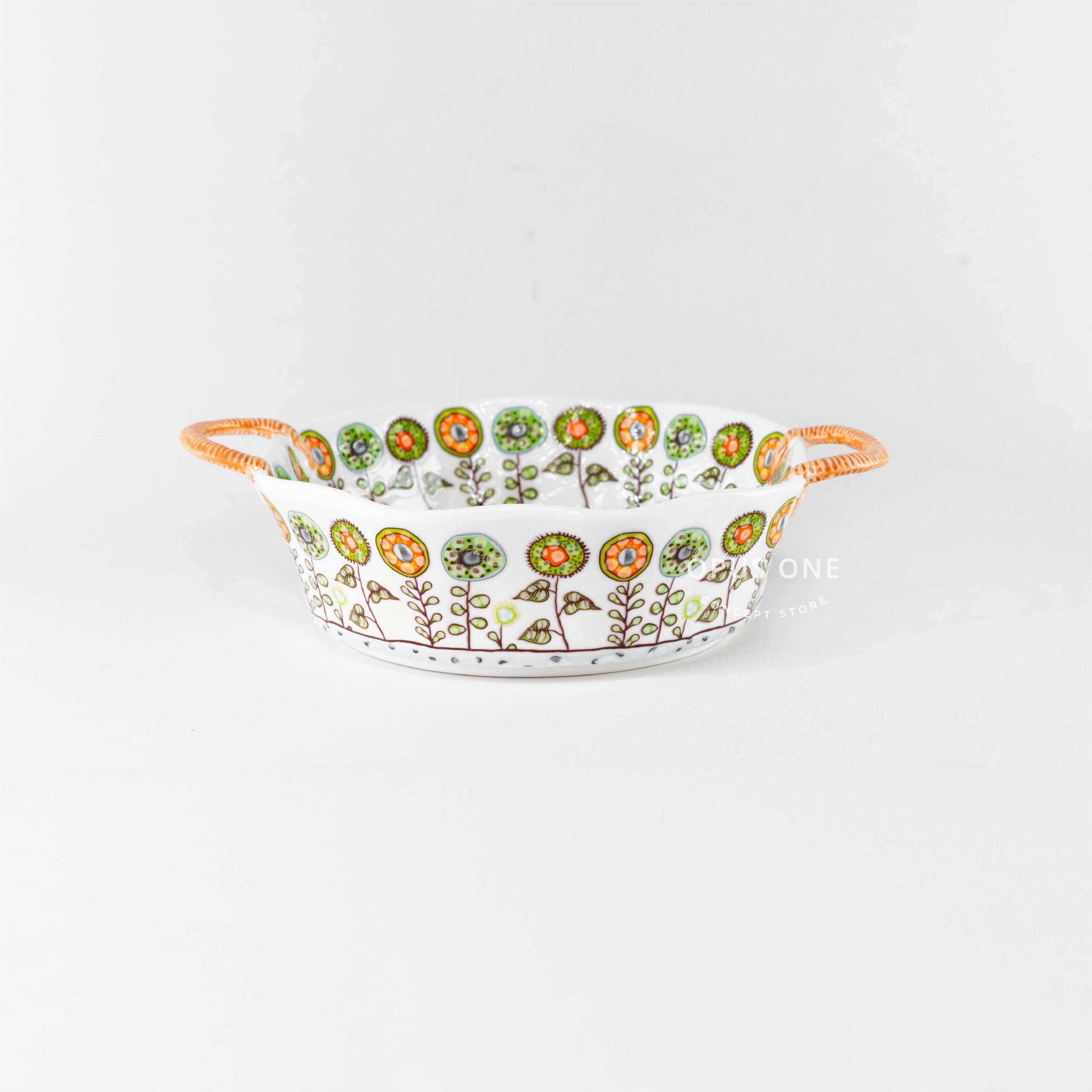 Opus One The East Marigold Double Handle Bowl 7.5" 14870
