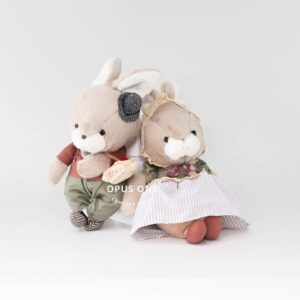 Opus One Farmcore Rabbit Couple 23cm 14962