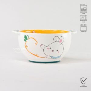 Opus One Mangkok Rabbit and Carrot 5″ 16166
