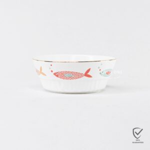 Opus One Mangkok 5Fish Ceramic 5.5" 16246