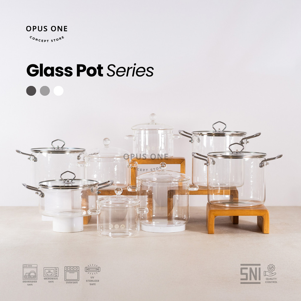 Opus One Bern Glass Pot